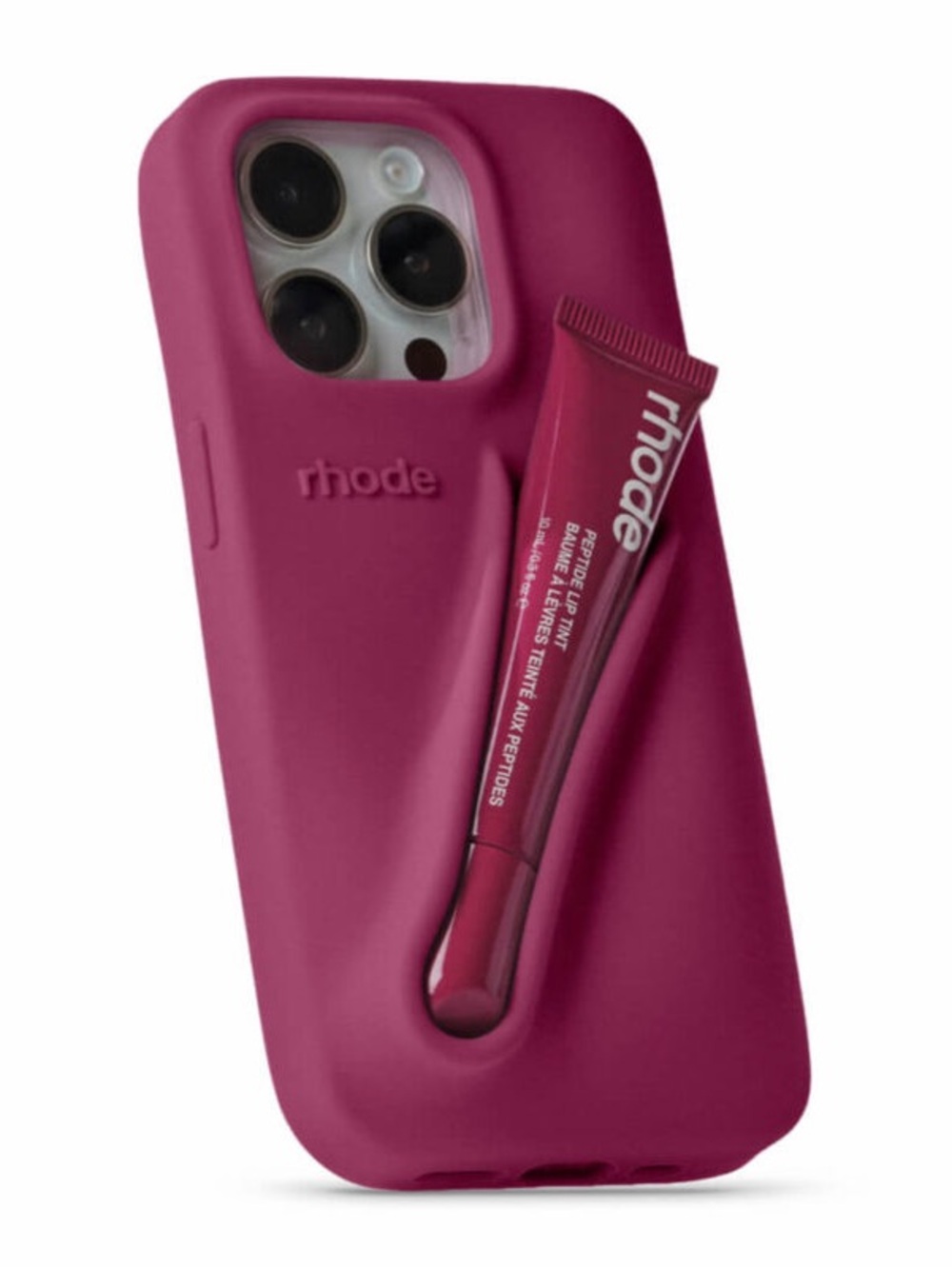 rhode Lip Case in Raspberry Jelly - Picture 1 of 7